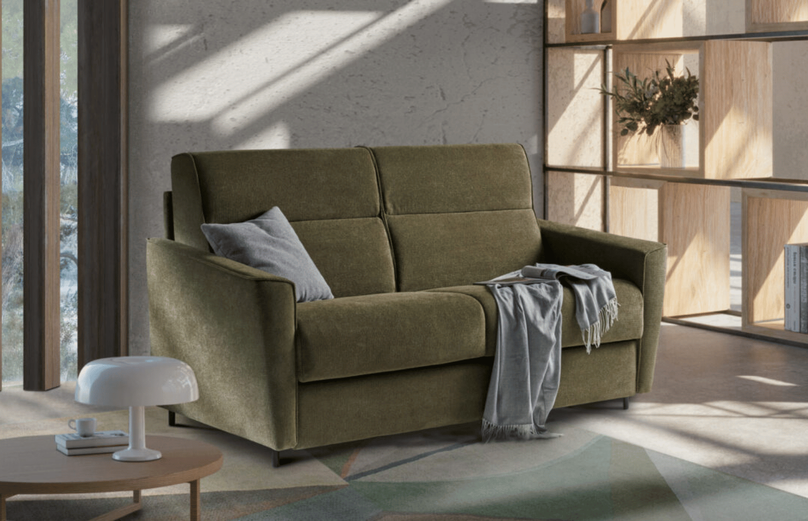 canapé convertible lit matelas 18 cm la maison contemporaine annecy epagny