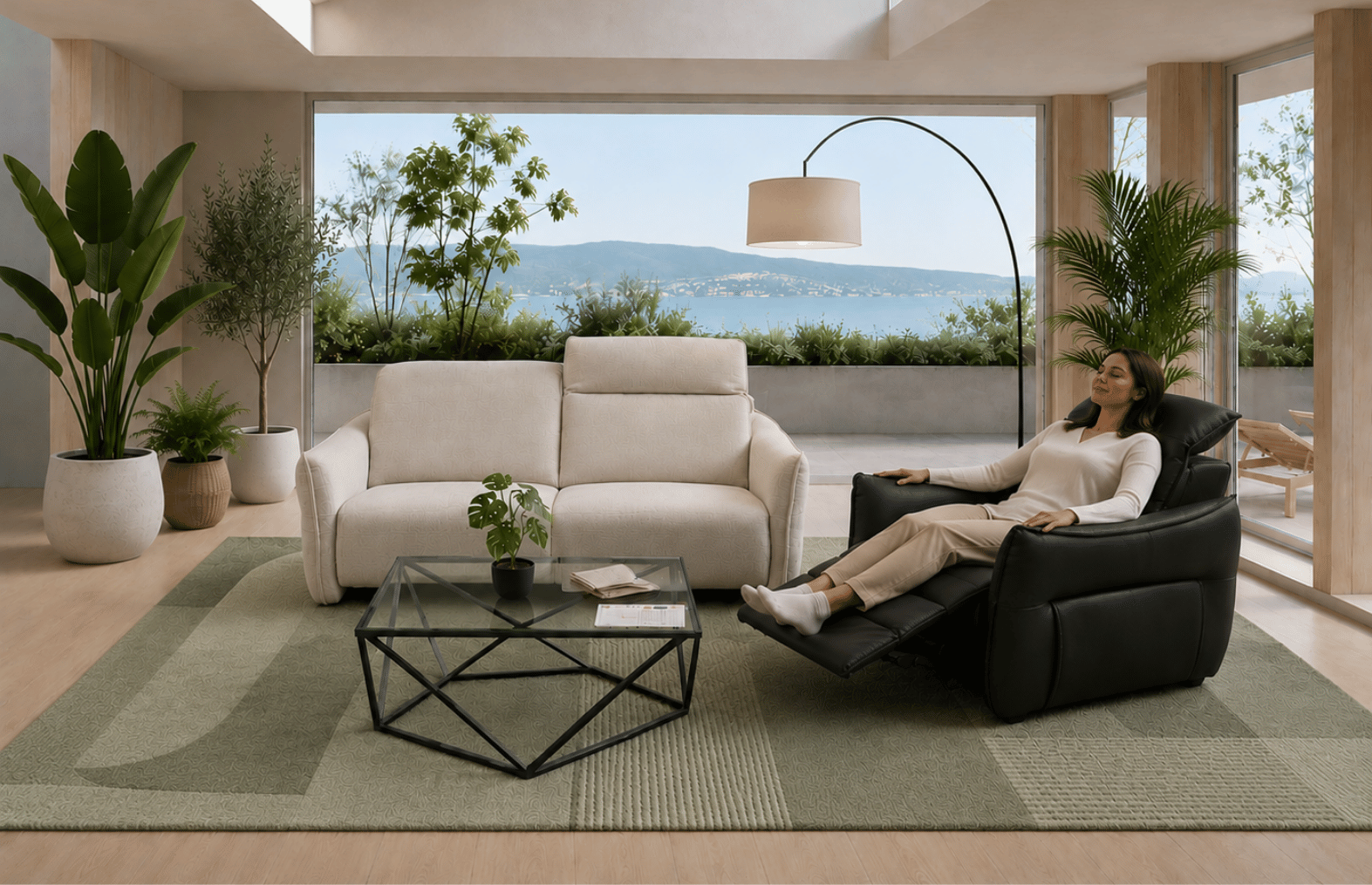 canapé contemporain meuble magasin annecy le grand epagny la maison contemporaine