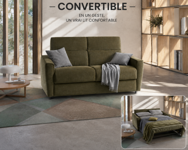 canapé convertible lit matelas 18 cm la maison contemporaine annecy epagny