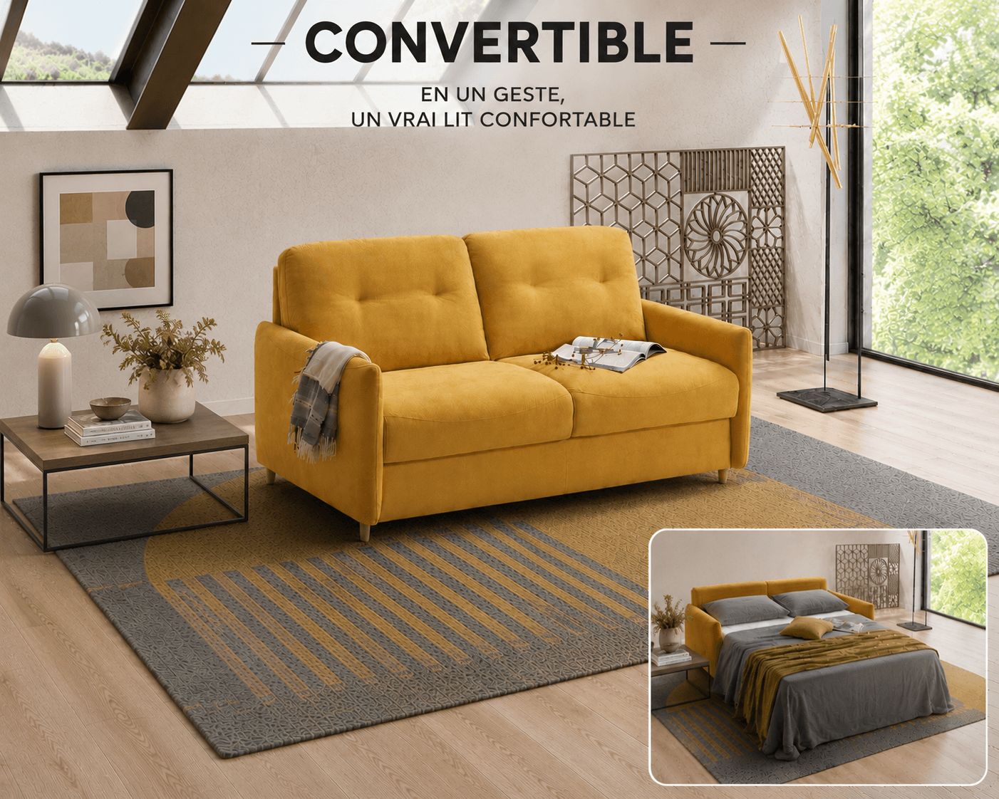 canapé convertible contemporain magasin meuble annecy la maison contemporaine