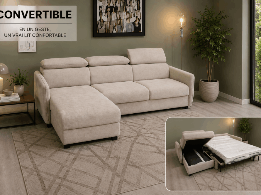 canapé convertible lit matelas 18 cm la maison contemporaine annecy epagny