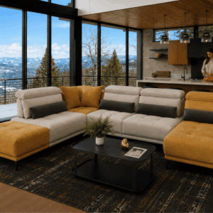canapé cuir tissus contemporain meuble magasin annecy le grand epagny la maison contemporaine