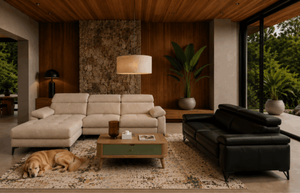 canapé cuir tissus contemporain meuble magasin annecy le grand epagny la maison contemporaine