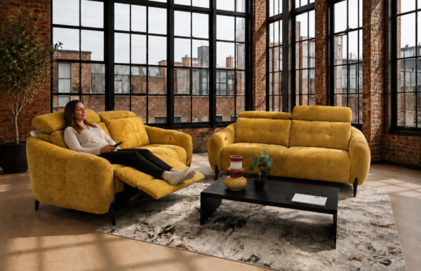 canapé italien contemporain magaisn meuble annecy epagny tissu cuir assise confortable