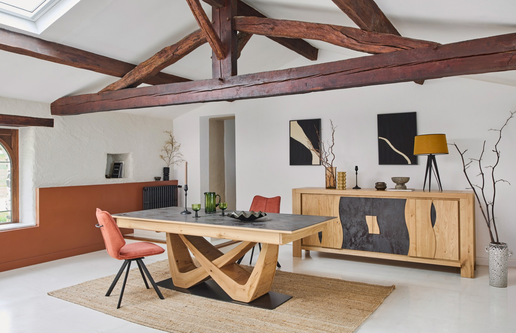 Table repas séjour legend buffet La Maison Contemporaine MAGASIN MEUBLE ANNECY EPAGNY